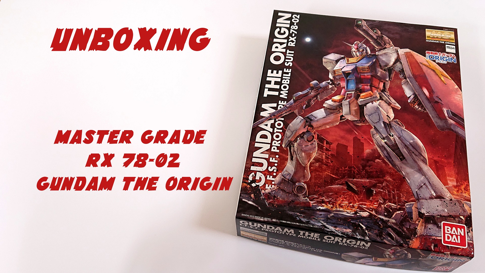 RX-78-02 Gundam THE ORIGIN